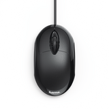 HAMA 182600 "MC-100" Optical 3-Button Mouse, Cabled, black