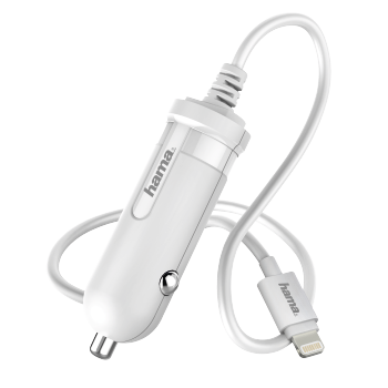 HAMA 173862 APPLE CAR CHARGER 1A WHITE