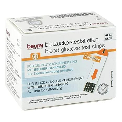Beurer 464.92 -10 Test Strip Gl50.464/Gl44