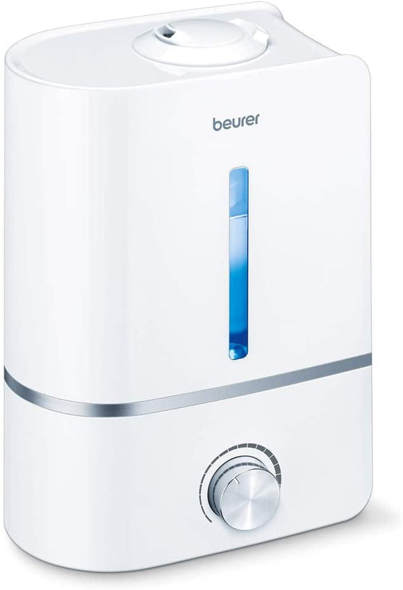 BEURER LB45 Air Humidifier with ultrasonic atomisation | with Aroma Function |Suitable for Rooms up to 30m² | Quiet Operation