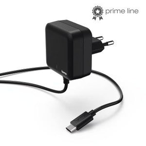 HAMA 178309 CHARGER, USB TYPE-C, POWER DELIVERY PD, 3A, BLACK