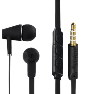 Hama "Joy” Headphones, in-ear, Microphone, flat Ribbon Cable,