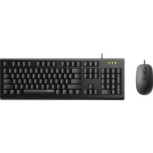 RAPOO 18655- X120PRO WIRED OPTICAL MOUSE & KEYBOARD