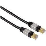 HAMA D3045052 CAT-6 PIMF Network Cable, gold-plated, double-shielded, 1.50 m