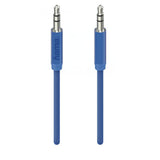 HAMA 178201 "Design Line" Audio Cable, aluminium, 1 m, blue