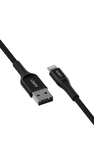 Aukey CB-AKL1 MFi Lightning Sync & Charge Kevlar Cable 1.2m - Black