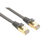 HAMA D3041896 CAT 5e Network Cable STP, gold-plated, shielded, grey, 5.00 m