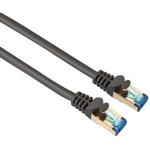 Hama D3045053 Cat-6 Pimf Network Cable,Gold-Pltd,Double-Shielded,3 Metre and 5 Meter