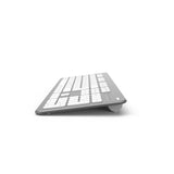 Hama D3182676 "KMW-700" Wireless Keyboard / Mouse Set, silver / white