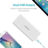 ROMOSS SOLO5 1+1 Bundle Pack Power Bank 10000mAh External Battery Charger Power bank Portable Charger Fast Charging For iPhoneX For iPhone 8plus