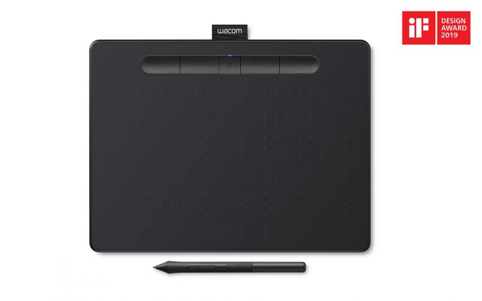 WACOM CTL-6100WLK-N Wacom Intuos M Bluetooth Black – Tecnaura