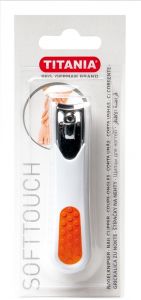Titania 1052/1Stb-Soft Touch Nail Cutter,Small,Chromium