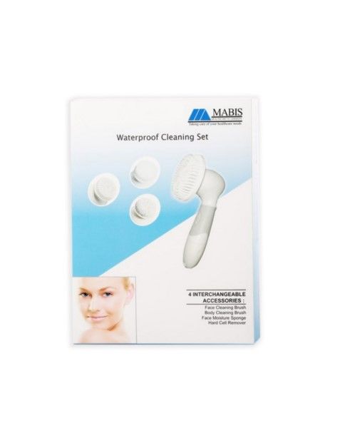 Mabis Waterproof Facial Cleaning Set