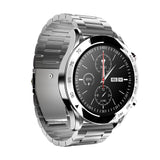 HiFuture FutureGo PRO Stainless-Steel Smartwatch - in Silver & Black