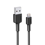 Aukey CB-BAL7 USB A-Lightning Nylon Braided MFI Cable 0.9m - White