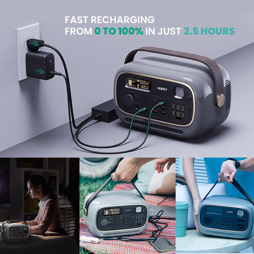 Aukey PS-RE03 PowerStudio 300 297Wh (200-240v) Power Station 
